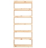VidaXL Boekenkast/kamerscherm 80x30x199,5 cm massief grenenhout