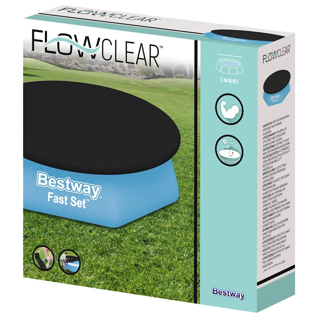 VidaXL Zwembadhoes Flowclear Fast Set 240 cm