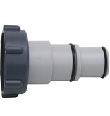 VidaXL Zwembadslangadapters 2 st kunststof