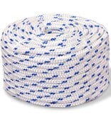 VidaXL Boot touw 6 mm 100 m polypropyleen wit