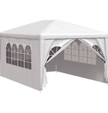 VidaXL Partytent 3x4 m wit