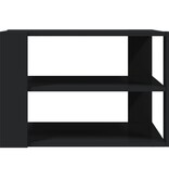 VidaXL Salontafel 59,5x59,5x40 cm bewerkt hout zwart