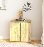 VidaXL Bijzetkast 60x36x65 cm massief grenenhout