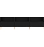 VidaXL Tv-meubel 150x30x44,5 cm bewerkt hout zwart