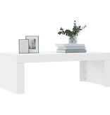 VidaXL Salontafel 102x50x36 cm bewerkt hout wit