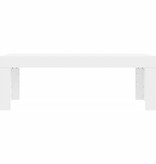 VidaXL Salontafel 102x50x36 cm bewerkt hout wit