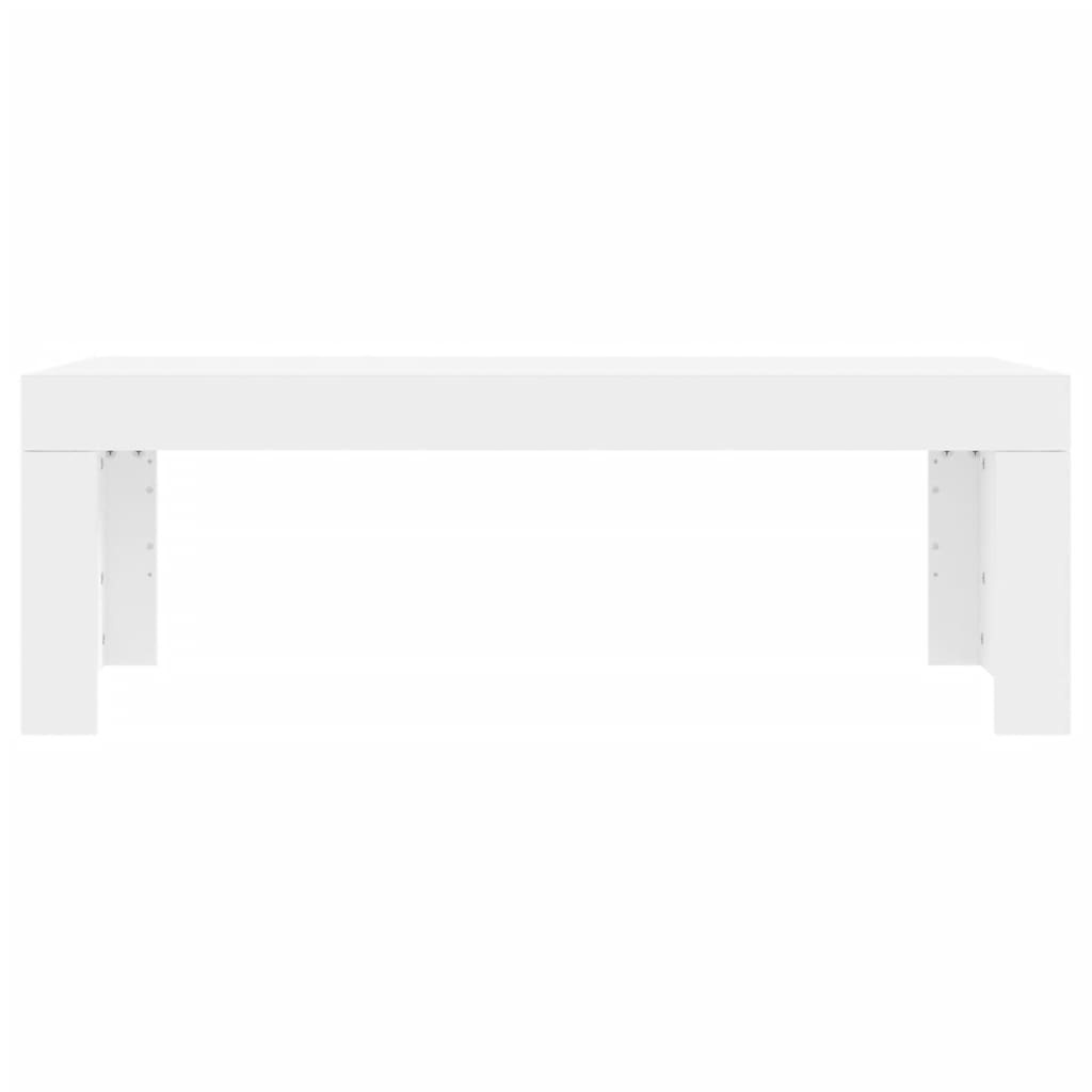 VidaXL Salontafel 102x50x36 cm bewerkt hout wit