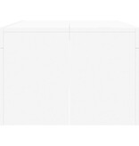 VidaXL Salontafel 102x50x36 cm bewerkt hout wit