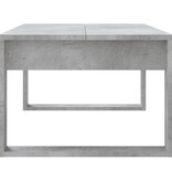 VidaXL Salontafel 102x50x35 cm bewerkt hout betongrijs