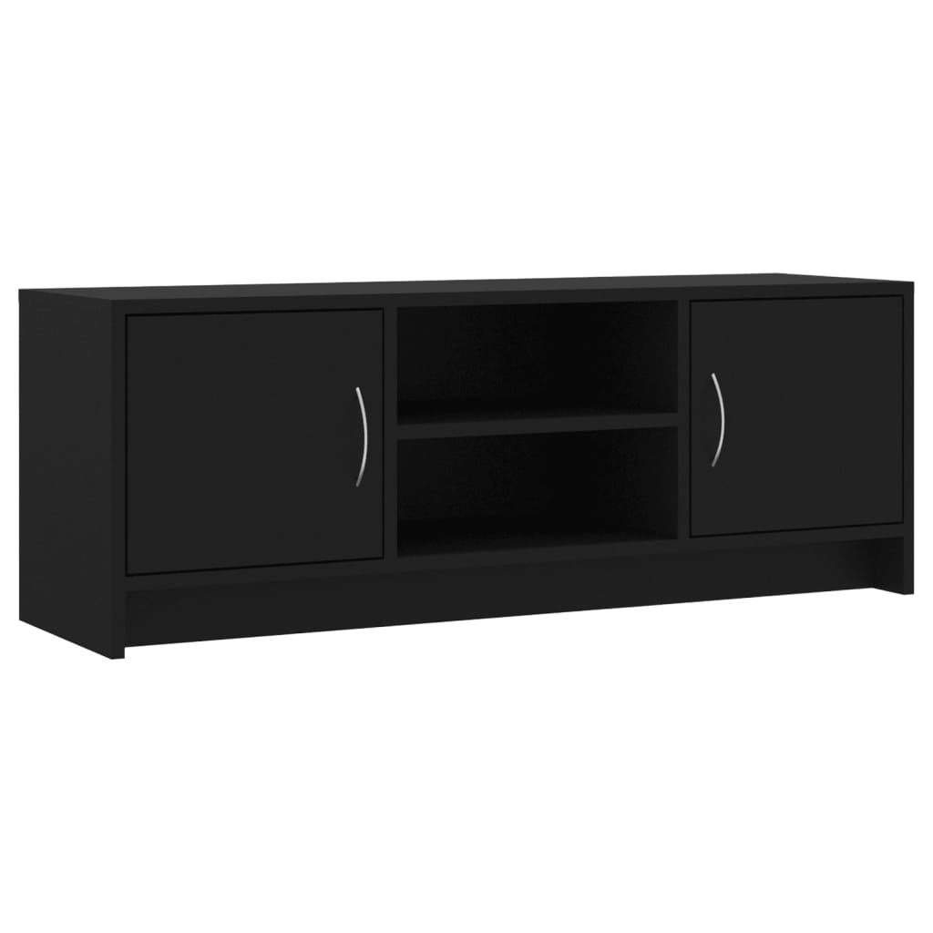 VidaXL Tv-meubel 102x30x37,5 cm bewerkt hout zwart