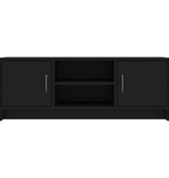 VidaXL Tv-meubel 102x30x37,5 cm bewerkt hout zwart