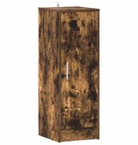 VidaXL Schoenenkast 32x35x92 cm bewerkt hout gerookt eikenkleurig