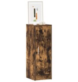 VidaXL Schoenenkast 32x35x92 cm bewerkt hout gerookt eikenkleurig