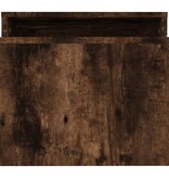 VidaXL Salontafelset 100x48x40 cm bewerkt hout gerookt eikenkleurig