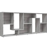 VidaXL Boekenkast 67x24x161 cm bewerkt hout grijs sonoma eikenkleurig