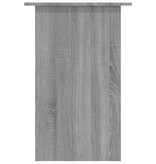 VidaXL Bureau 90x50x74 cm bewerkt hout grijs sonoma eikenkleurig