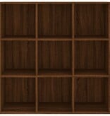 VidaXL Boekenkast 98x30x98 cm bruineikenkleurig