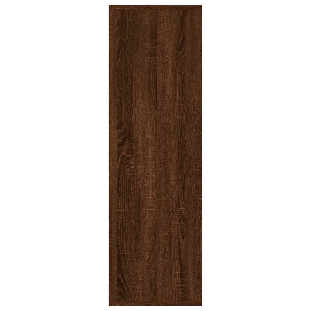 VidaXL Boekenkast 98x30x98 cm bruineikenkleurig