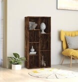 VidaXL Boekenkast 50x25x106 cm gerookt eikenkleurig