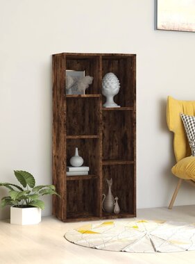 VidaXL Boekenkast 50x25x106 cm gerookt eikenkleurig
