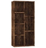 VidaXL Boekenkast 50x25x106 cm gerookt eikenkleurig
