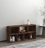 VidaXL Boekenkast 50x25x106 cm gerookt eikenkleurig