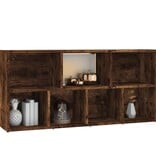 VidaXL Boekenkast 50x25x106 cm gerookt eikenkleurig