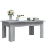 VidaXL Salontafel 100x60x42 cm bewerkt hout grijs sonoma eikenkleurig