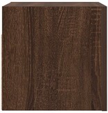 VidaXL Tv-wandmeubel 30,5x30x30 cm bruin eikenkleur