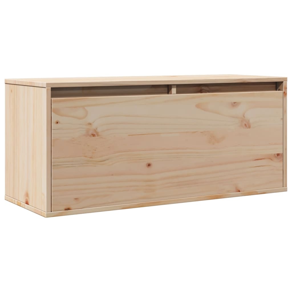 VidaXL Wandkast 80x30x35 cm massief grenenhout