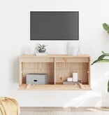 VidaXL Wandkast 80x30x35 cm massief grenenhout
