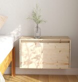VidaXL Wandkast 60x30x35 cm massief grenenhout