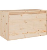 VidaXL Wandkast 60x30x35 cm massief grenenhout