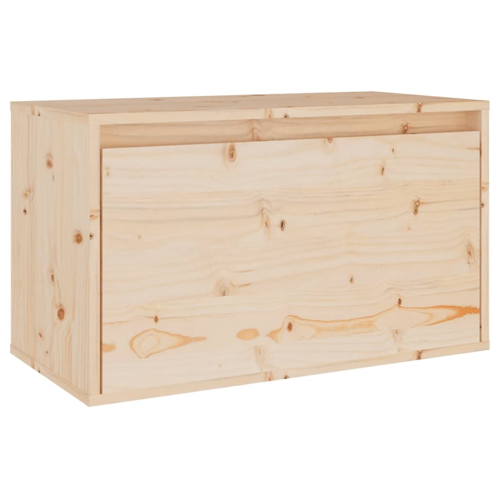 VidaXL Wandkast 60x30x35 cm massief grenenhout