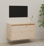VidaXL Wandkast 60x30x35 cm massief grenenhout