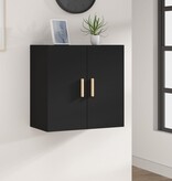 VidaXL Wandkast 60x30x60 cm bewerkt hout zwart