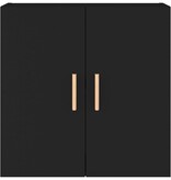 VidaXL Wandkast 60x30x60 cm bewerkt hout zwart