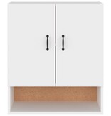 VidaXL Wandkast 60x31x70 cm bewerkt hout wit