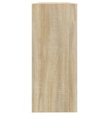 VidaXL Boekenkast/kamerscherm 100x30x72 cm sonoma eikenkleurig