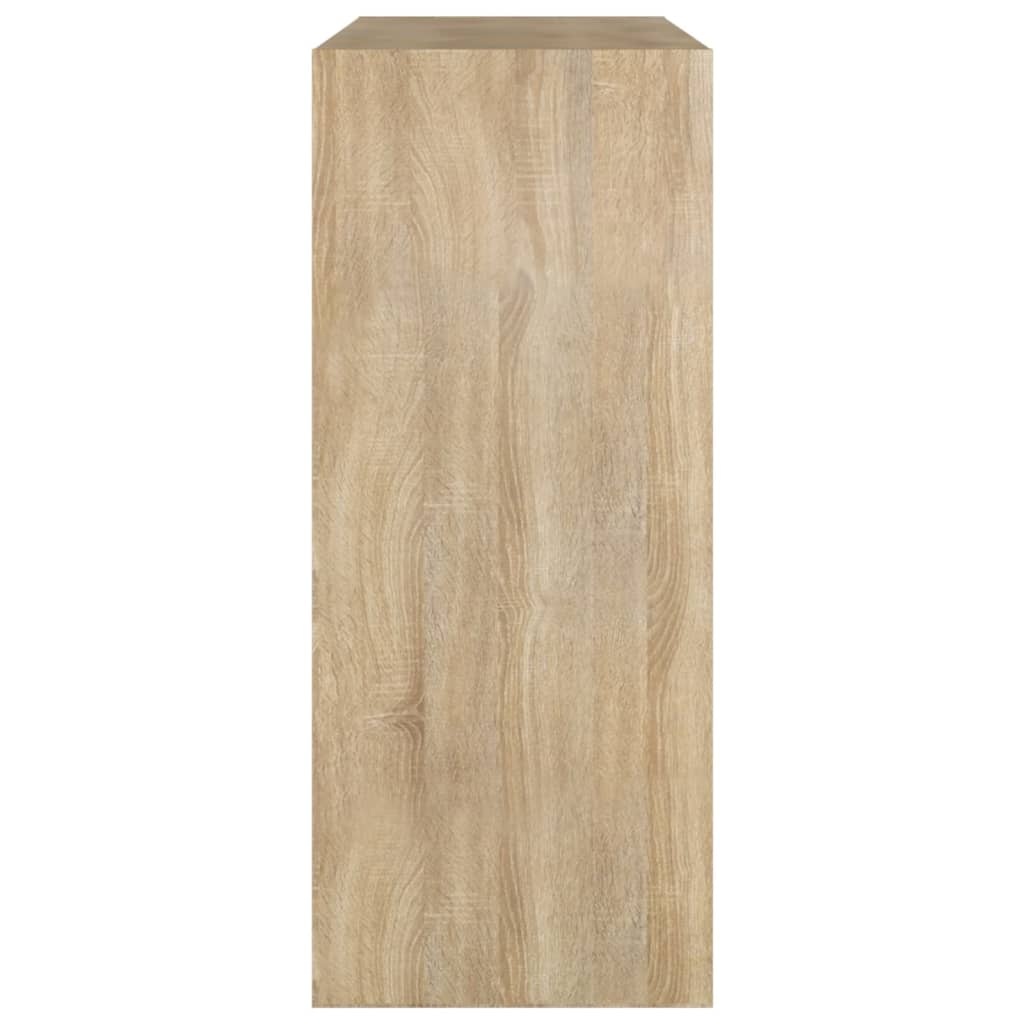 VidaXL Boekenkast/kamerscherm 80x30x72 cm sonoma eikenkleurig