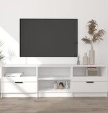 VidaXL Tv-meubel 150x33,5x45 cm bewerkt hout wit