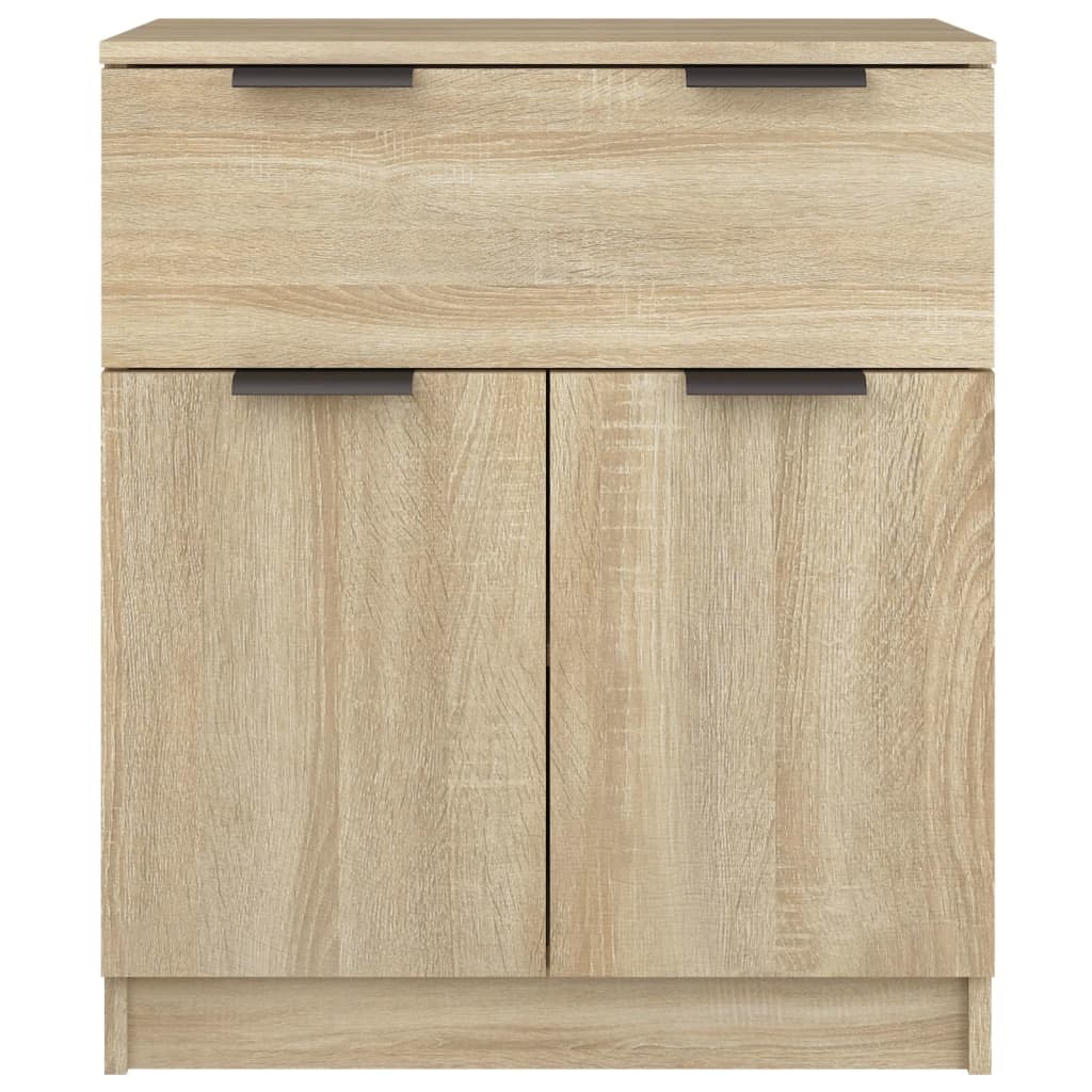VidaXL Dressoir 60x30x70 cm bewerkt hout sonoma eikenkleurig