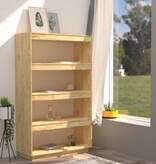 VidaXL Boekenkast / kamerscherm 80x35x135 cm massief grenenhout