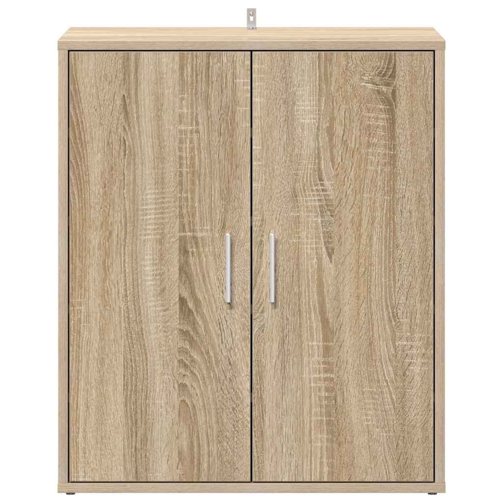 VidaXL Schoenenkast 60x35x70 cm bewerkt hout sonoma eikenkleurig