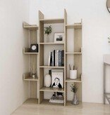 VidaXL Boekenkast 86x25,5x140 cm spaanplaat sonoma eikenkleurig