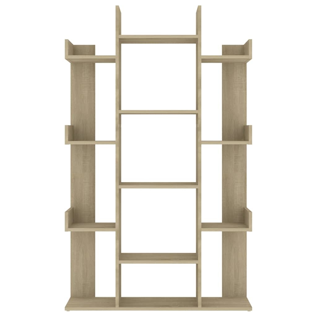 VidaXL Boekenkast 86x25,5x140 cm spaanplaat sonoma eikenkleurig