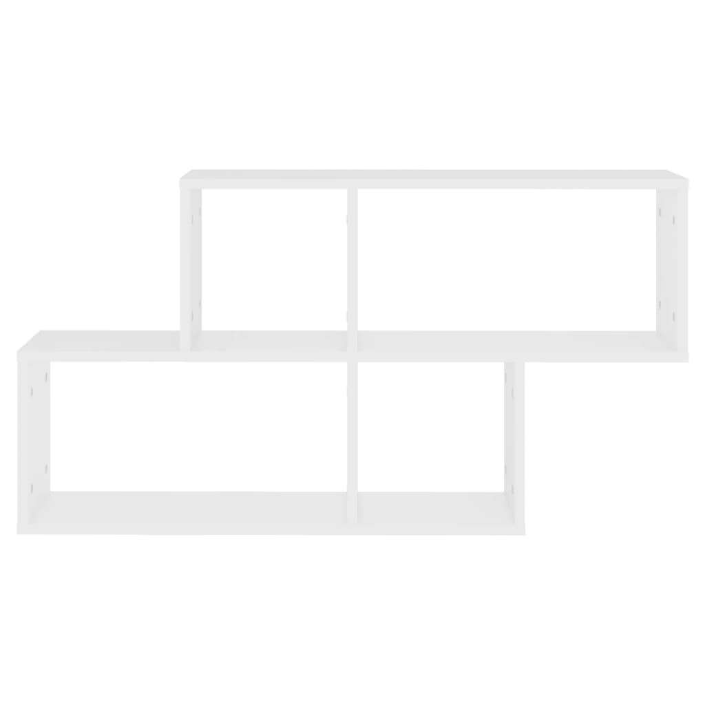 VidaXL Wandschap 100x18x53 cm bewerkt hout wit