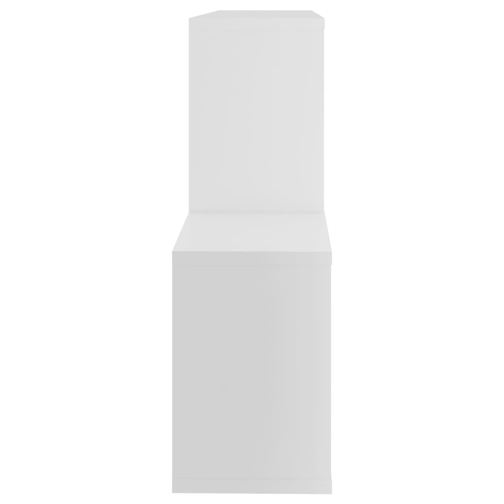 VidaXL Wandschap 100x18x53 cm bewerkt hout wit