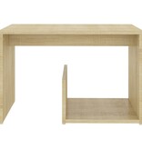 VidaXL Bijzettafel 59x36x38 cm spaanplaat sonoma eikenkleurig