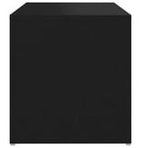 VidaXL Bijzettafel 59x36x38 cm bewerkt hout zwart